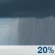Juneteenth: Slight Chance Rain Showers